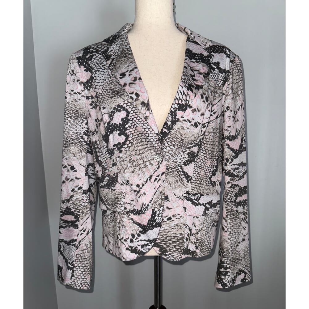 Boston Proper multi-color blazer - size 16